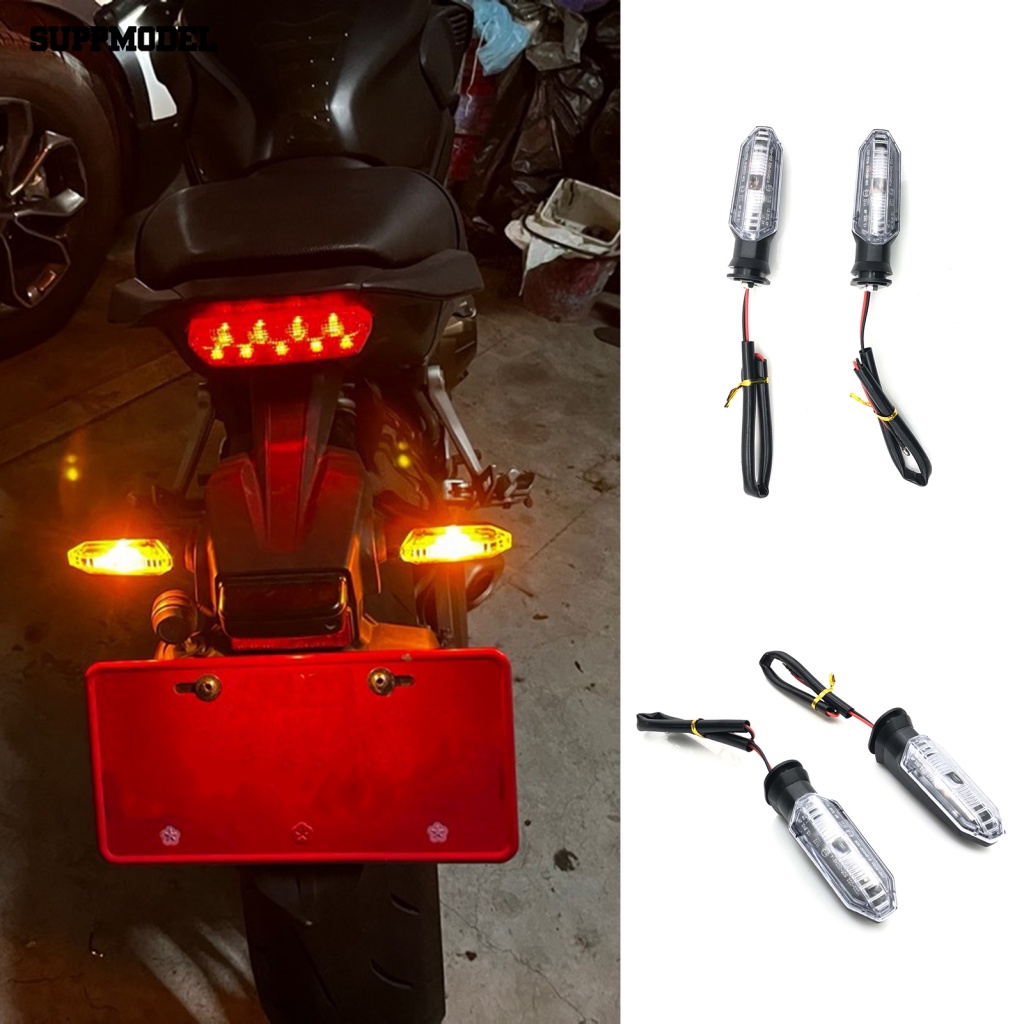 Suppmodel Metal Steering Lamps Rear Tail Lampu Motor Masa Pakai Lama Untuk HONDA CB125 /250/300R CB500X/F CB650R