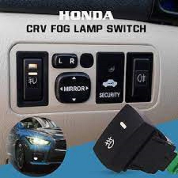 Switch Saklar Lampu Foglamp Mobil Honda On Off Tombol Lampu Kabut