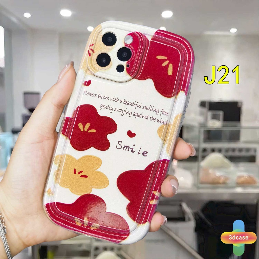 Compatible For Case IPhone 6 7 6S 8 14 Plus XR 11 12 13 14 PRO MAX X XS MAX 11 12 13 Se 2020 6SPlus 7Plus 6Plus 8Plus 14Plus XSMAX Colourful Flower Silicone Soap Case