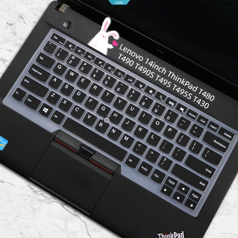 New TPU Keyboard Komputer Silikon Transparan Dengan Film Pelindung Debu Untuk Lenovo 14inch ThinkPad T480 T490 T490S T495 T495S T430 [ZK]