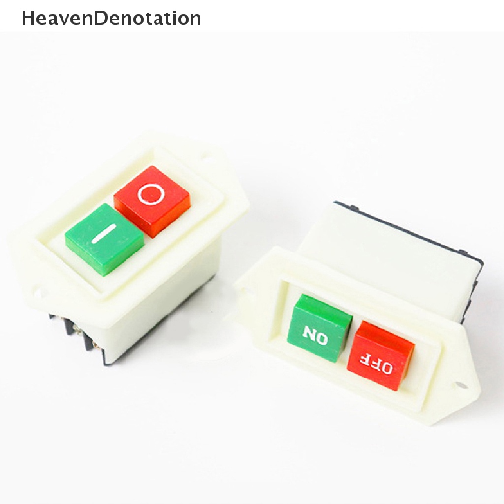 [HeavenDenotation] 380v LC3-5 Tombol Start Switch 10A ON-OFF Push Button Switch 2posisi Tombol Start Tiga Fase Untuk Mesin Gerinda Bench Drill HDV