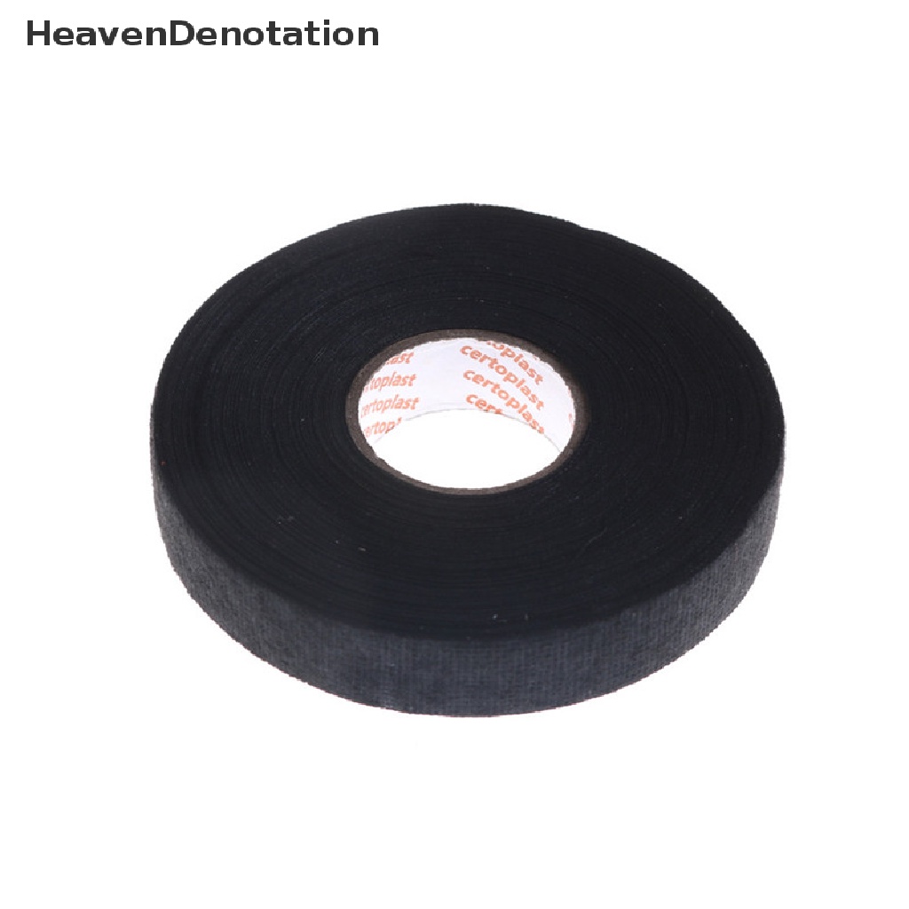 [HeavenDenotation] 19mmx 25M Perekat Kain Fabric Tape Cable Looms Wiring Harness HDV