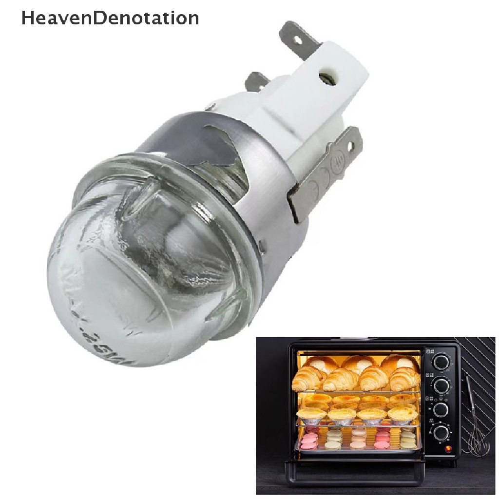 [HeavenDenotation] E14 Oven Lamp Holder Baking 15W/25W Penerangan Lamp Holder Tutup Lampu Oven HDV