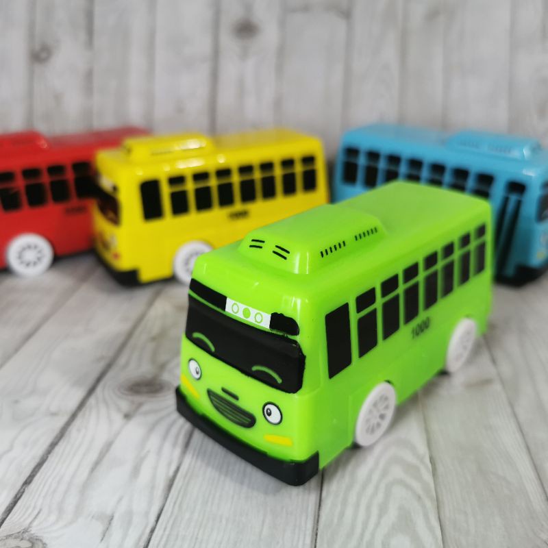 mainan mobil tayo bus bis pullback toya mini kecil
