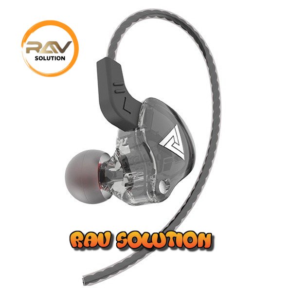 QKZ HiFi Earphone Bass Dynamic Driver with Mic - SET A RAV SOLUTION