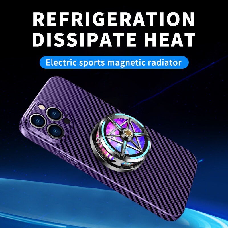 【AC022】SK S6 Fan Cooler Radiator Pendingin HP Cooling Fan Gaming RGB For Mobile Phone