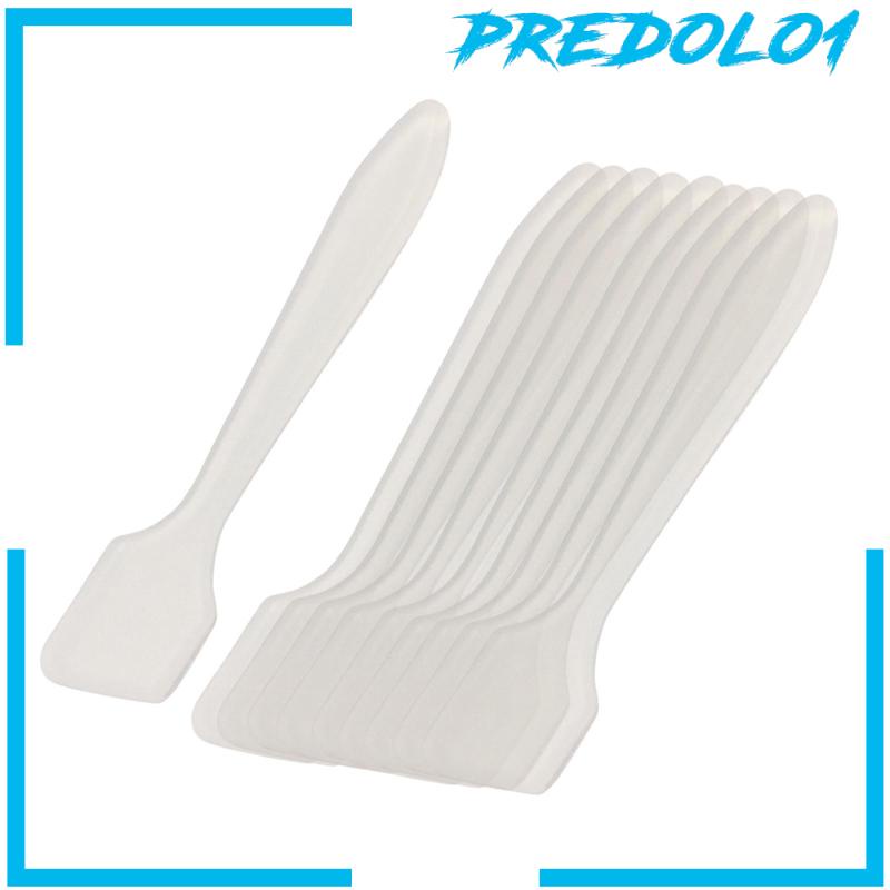 [Predolo1] 10pcs Spatula Silikon Alat Masak Dapur Rumah Alat Kue Cream Scraper
