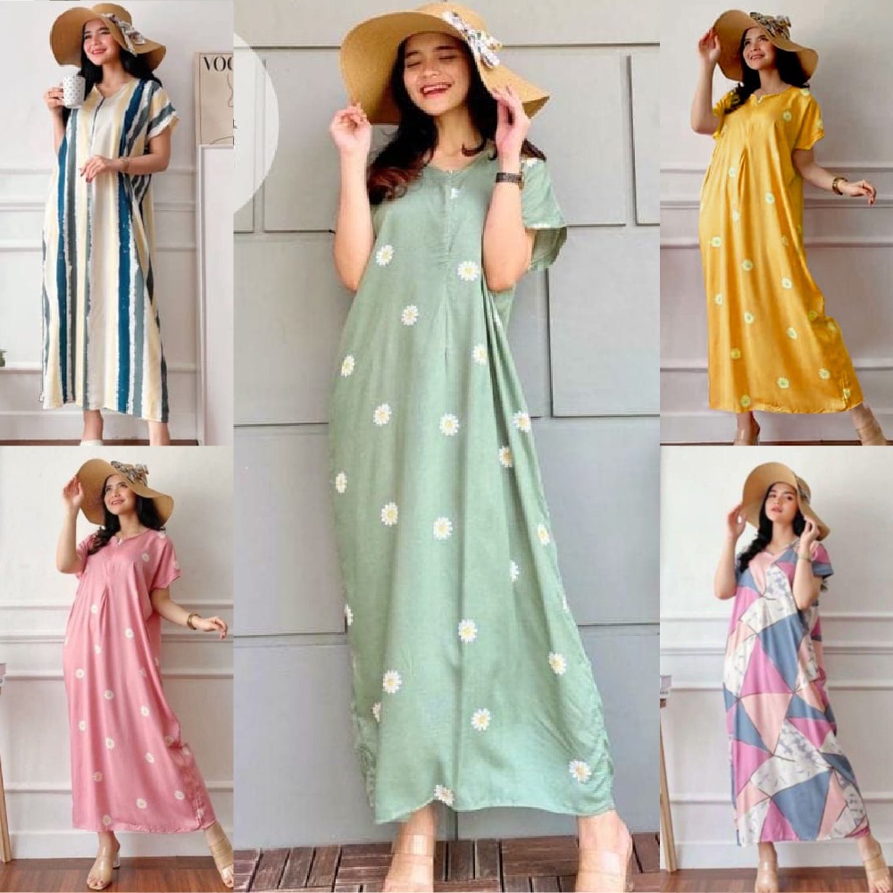Dress Rayon Semata Kaki Busui Bumil Friendly Vania Carissa