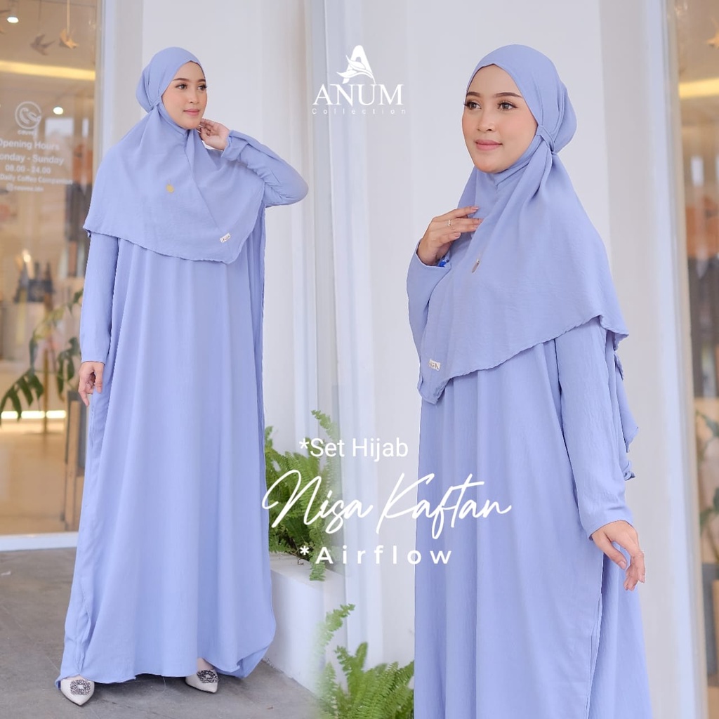 Set Hijab Kaftan Nisa Anum Collection