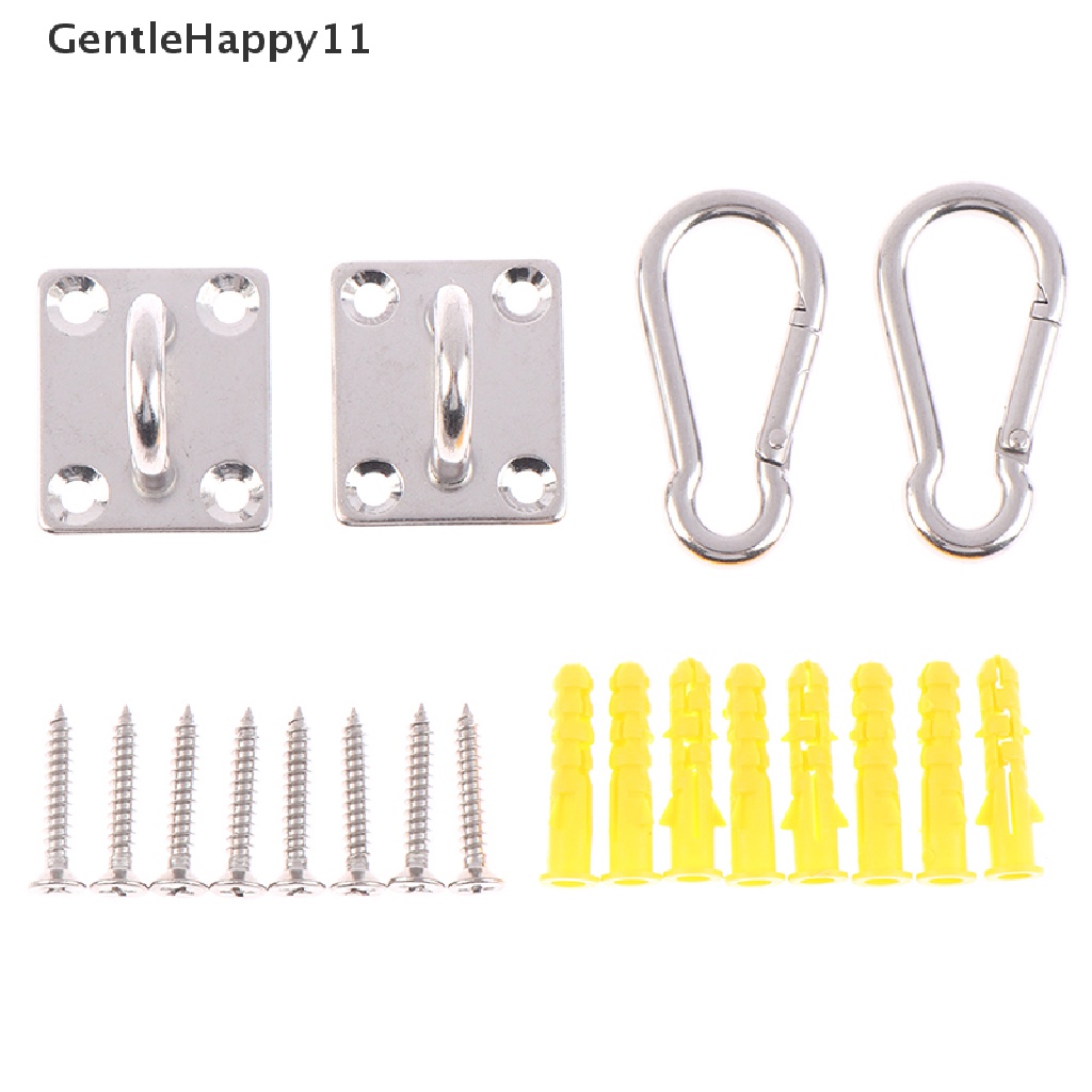 Gentlehappy 2set Kait Berbentuk U Bahan Stainless Steel Heavy Duty Multi-Fungsi Hammock Hook id