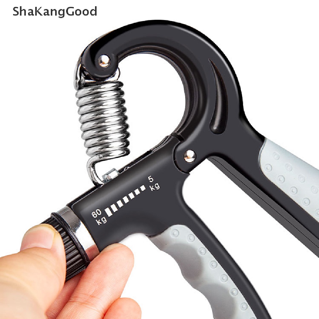 Skid 5-60Kg Adjustable Heavy Gripper Fitness Tangan Berolahraga Grip Pelatihan Pergelangan Tangan SKK