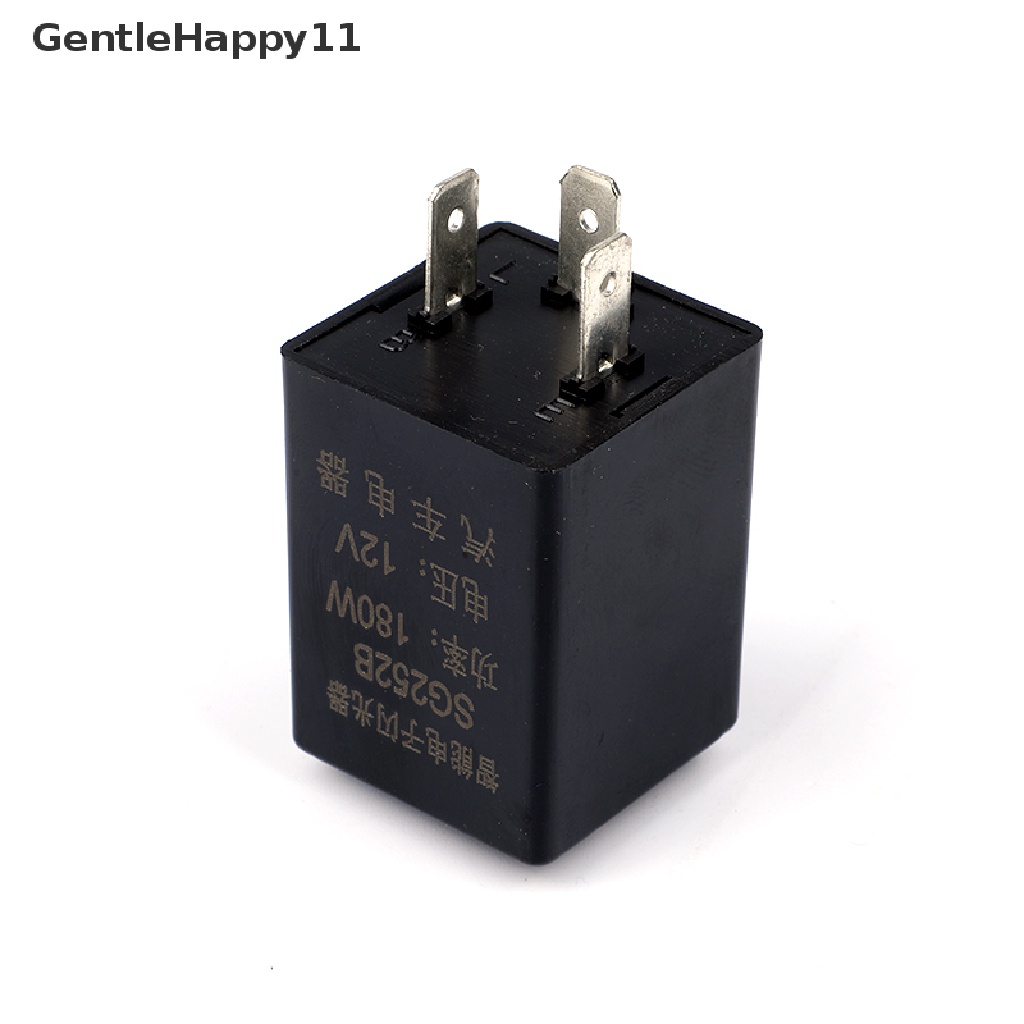 Gentlehappy 3pin Indikator Mobil Motor 12V LED Relay Fix Blinker Flasher Indicator id