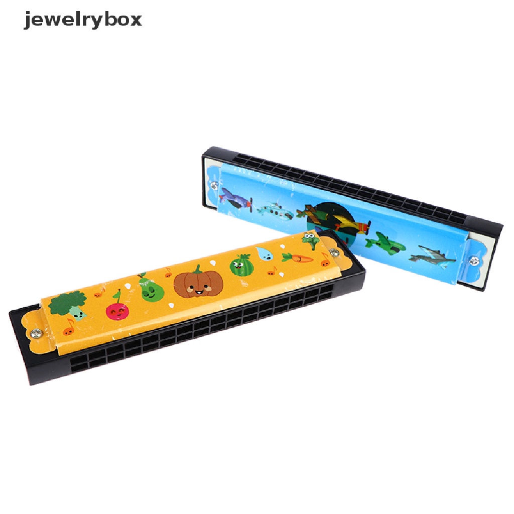 [jewelrybox] Kartun 16lubang Harmonika Lucu Alat Musik Mainan Edukasi Anak Butik