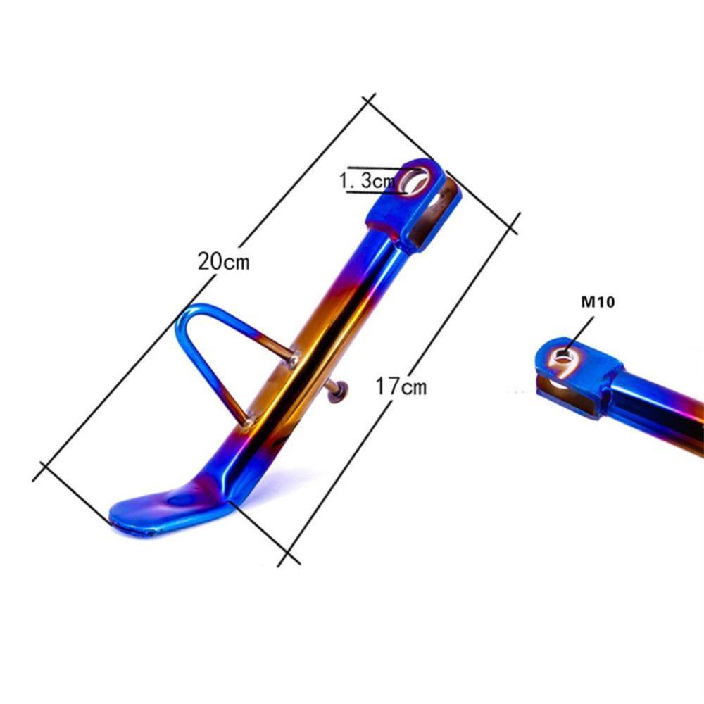 Lanfy Motor Kickstand Universal Motor Sidestand Bagian Sepeda Motor Tripod Holder Rak Parkir Kaki Penyangga Braket Penyangga