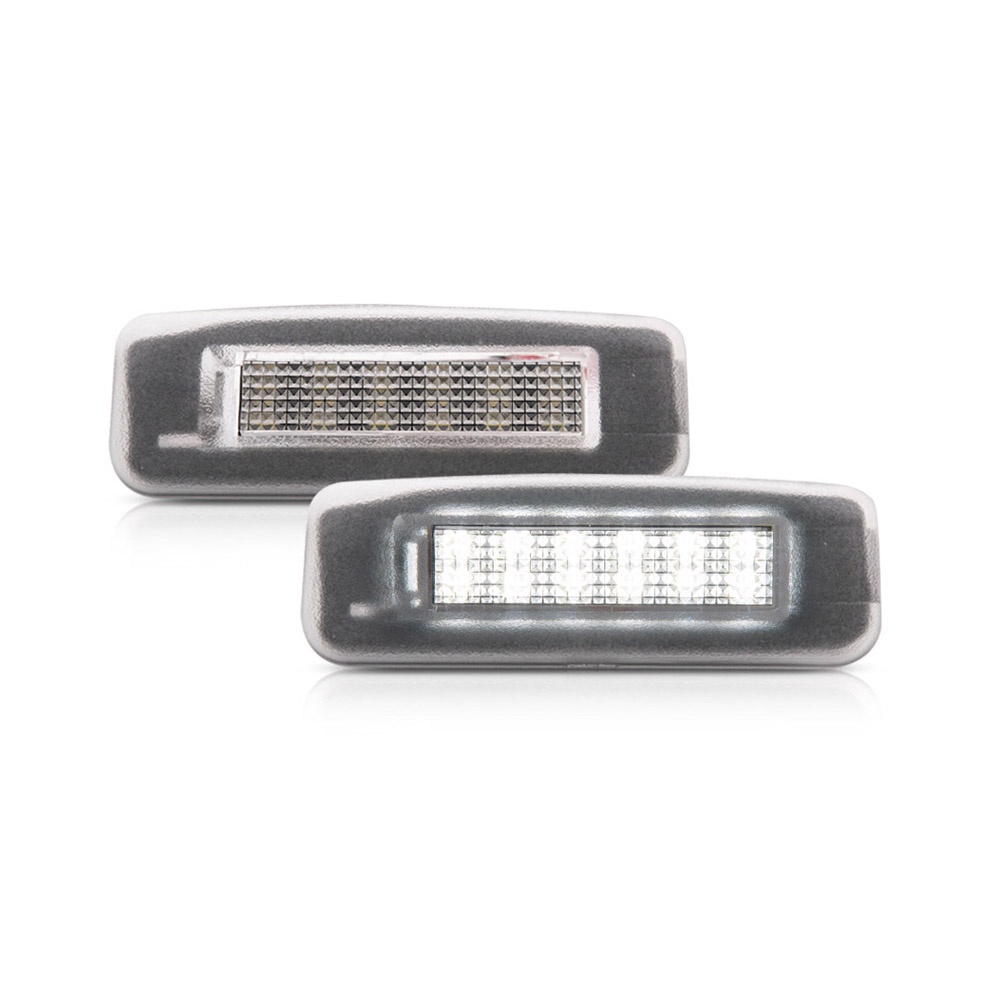 2pcs Lampu Plat Nomor Plat LED Putih Kecerahan Tinggi Lampu Untuk Ford Focus MK1 1998-2005