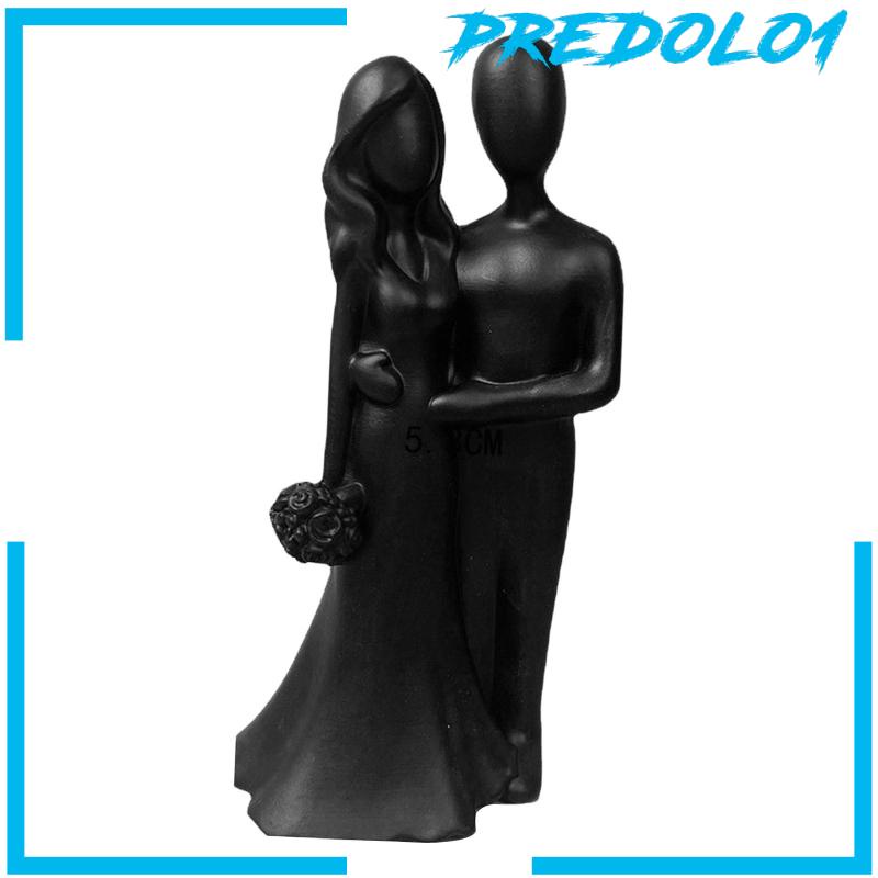 [Predolo1] Patung Pasangan Resin Couple Figurine Pasangan Patung Art Untuk Hari Valentine