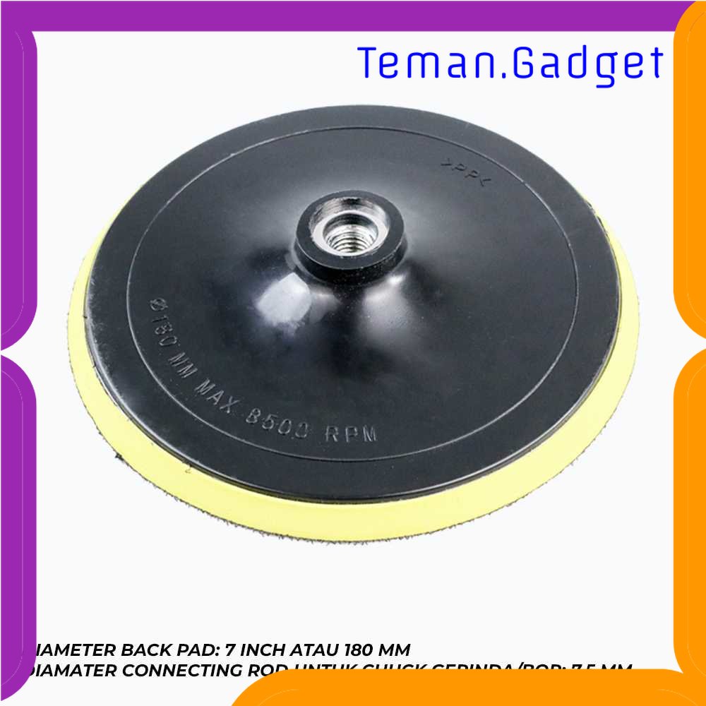 TG - OTO ZTD Back Pad Poles Bodi Mobil Wol Buffer Polishing Wheel 7 Inch - ZT6