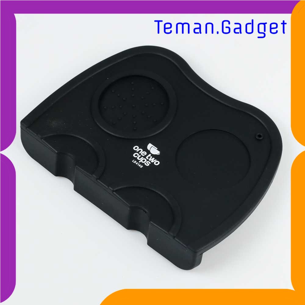 TG - DPR One Two Cups Silicone Holder Mat Tamper Kopi Espresso Barista - LB4148