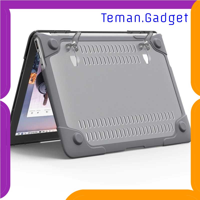 TG - KMP Reykaye Protective Cover Case Stand Macbook Pro 13 A2251 A2289 A2338 - RKE13