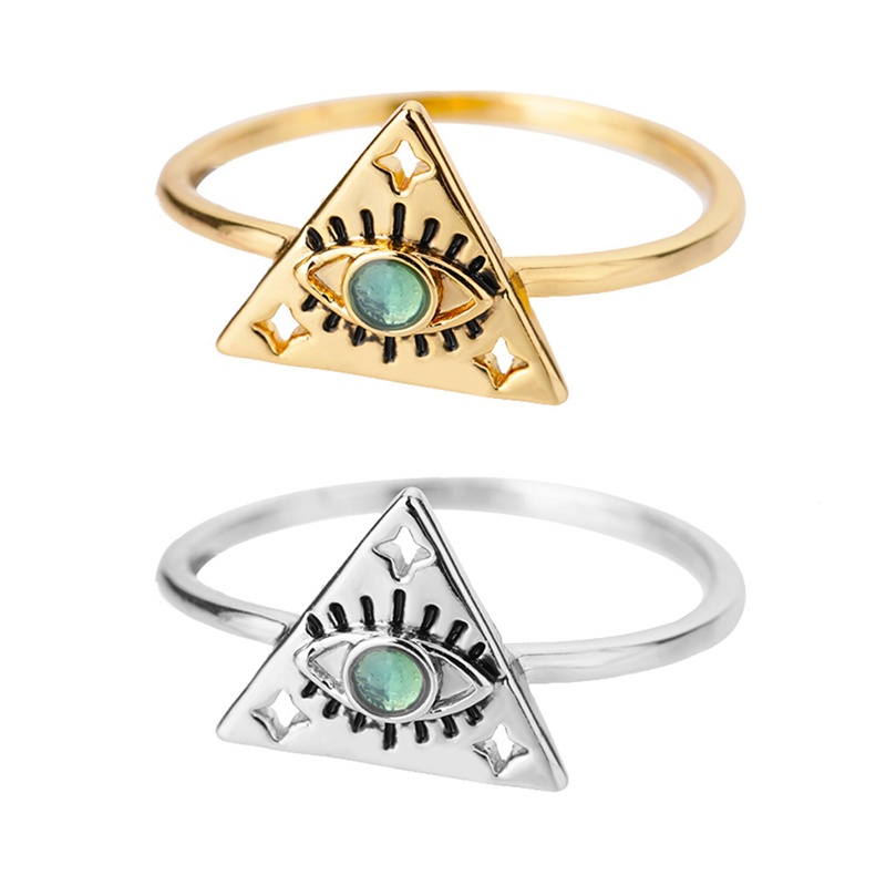 Anti Karat Evil Eye Rings Untuk Wanita Vintage Beruntung Turki Mata Jari Cincin Boho Pernikahan Pasangan Rings Perhiasan Hadiah