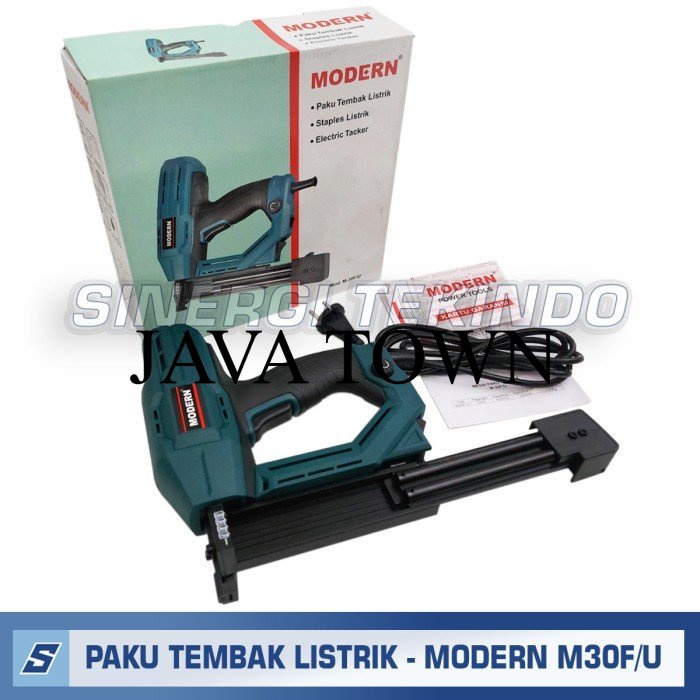 

Sale Mesin Paku Tembak Listrik Staples - MODERN M30F Nailer Stapler M 30 FU VTY272