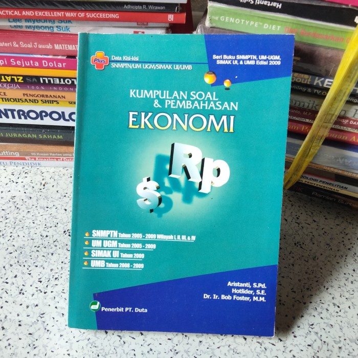 Buku Pelajaran, Kumpulan Soal & Pembahasan EKONOMI Seri Buku SBMPTN...
