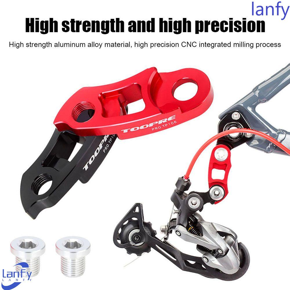 Lanfy Bike Derailleur Extender Sepeda Jalan MTB Frame Link Sepeda Bagian Gantungan Extender Derailleur Gantungan Sepeda Ekor Hook Converter