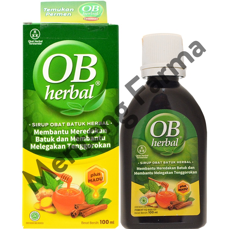 OB Herbal 100 mL - Obat Batuk Herbal