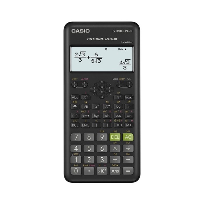 

Kalkulator Scientific Casio FX-350ES PLUS Calculator Ilmiah