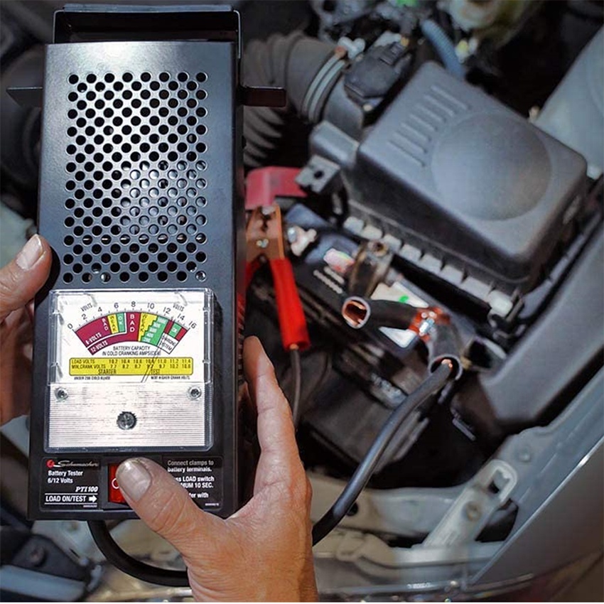 12V 100A Battery Load Tester / Penguji Baterai Mobil Listrik Penguji Debit