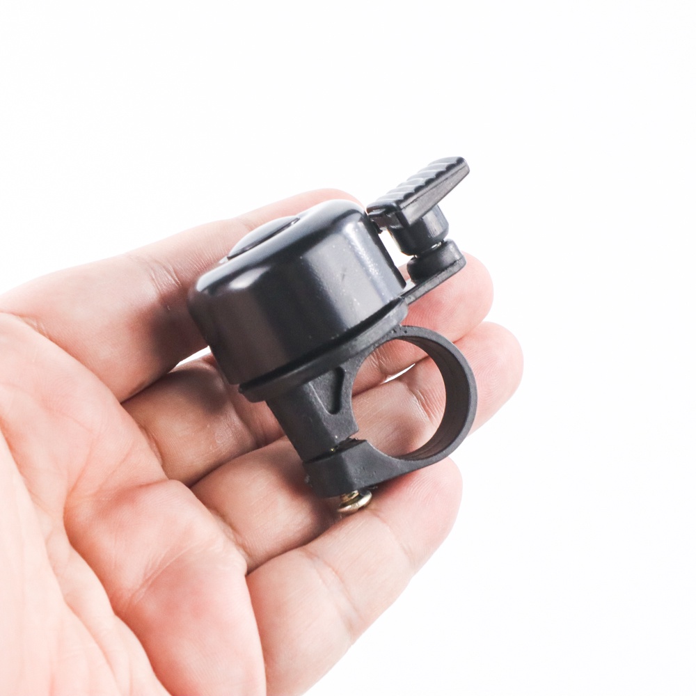 Bel Sepeda Stainless Steel Safety Cycling Horn - CQC - Black