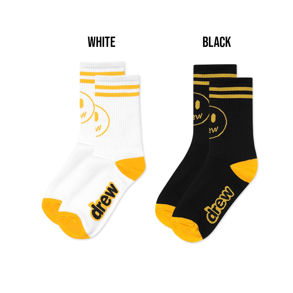 Drew House Mascot Stripe Mid Socks