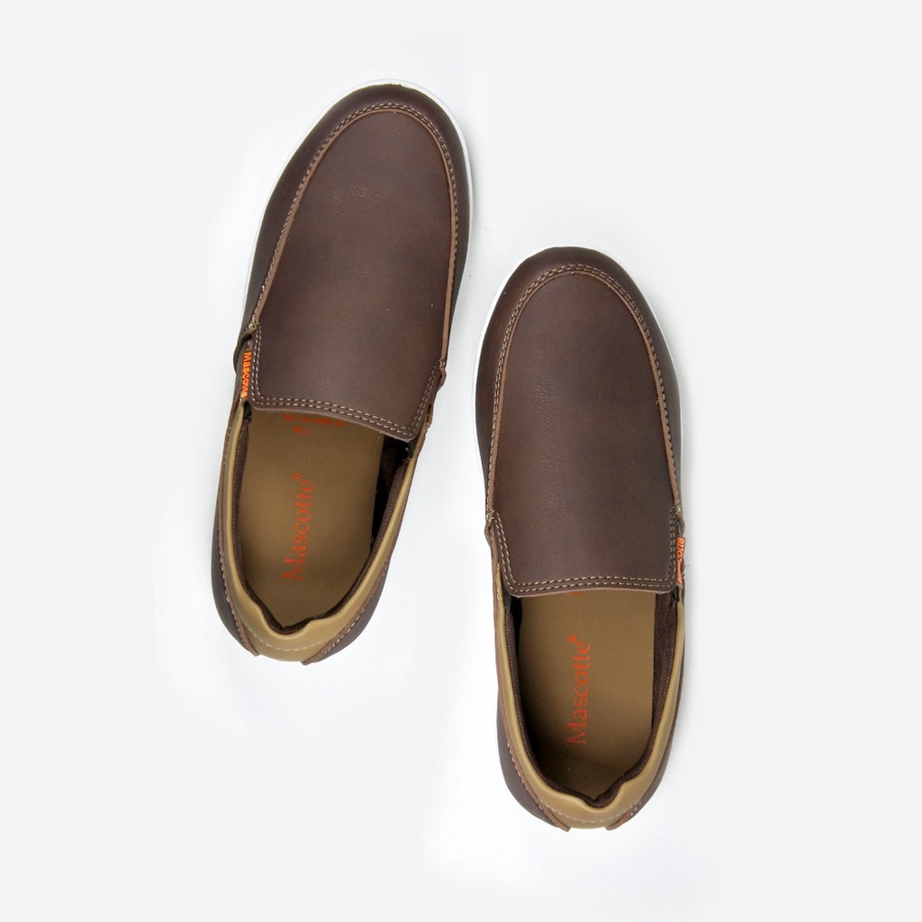 Mascotte SAFWAN | Sepatu Slip On Pria 993.104 [Coklat]RAMAYANA JAKTIM