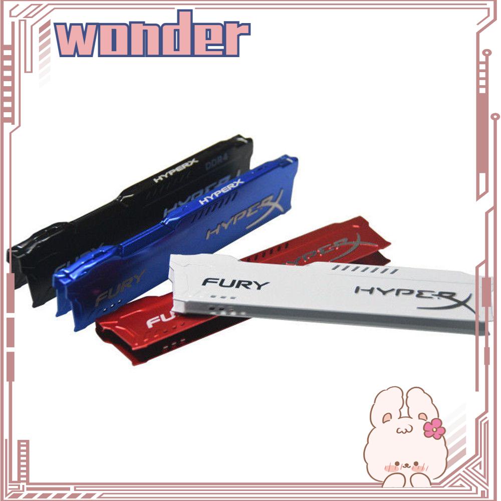 Wonder RAM Heatsink Aluminium Cooling Desktop Komputer Pad Penghilang Panas Untuk DDR2 DDR3 DDR4