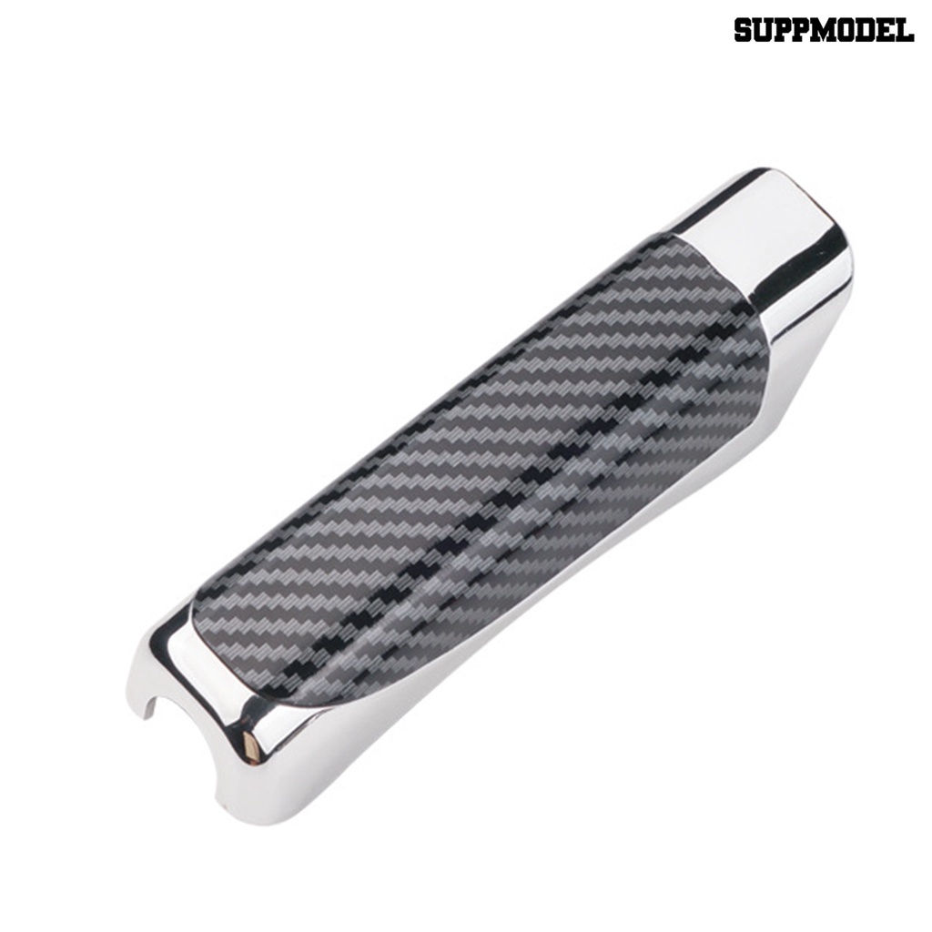 [SM Auto] Cover Rem Tangan Mobil Stylish Carbon Fiber Anti-slip Universal Penutup Pelindung Rem Tangan Mobil Aksesoris Interior