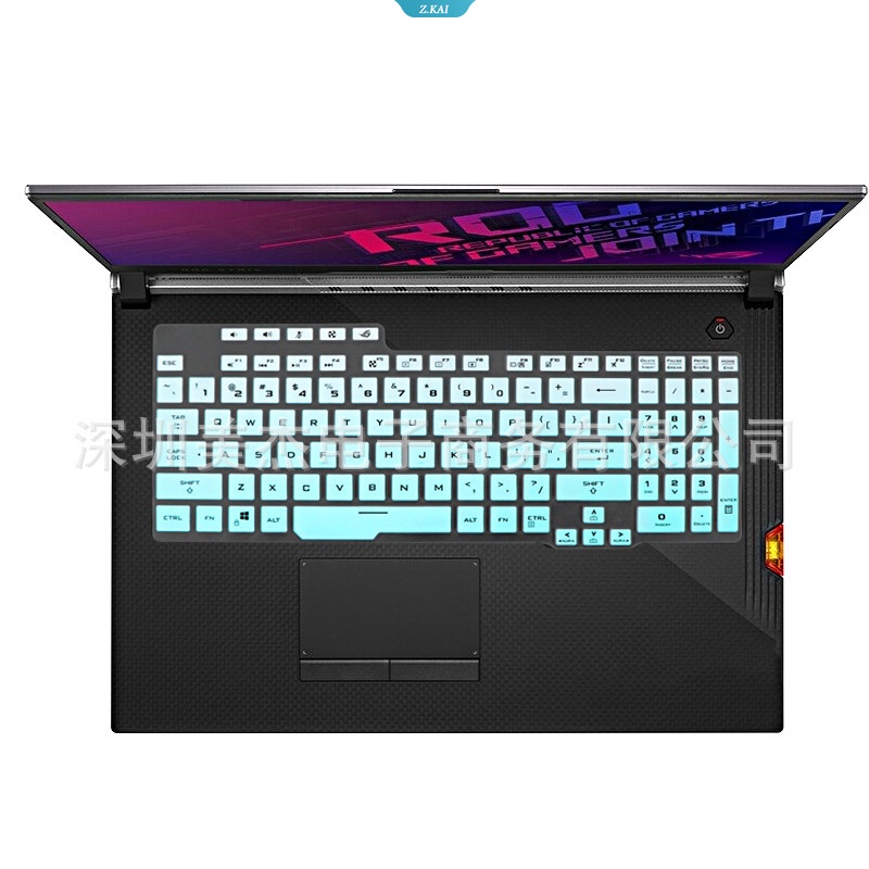 Cover Keyboard Laptop Untuk Model Asustek 17.3 Inch Player Country ROG Magic3 Plus S7D Film Pelindung Silikon Transparan Untuk Keyboard Anti Air [ZK]