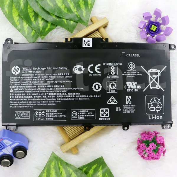 ORI Baterai Laptop HP 14s-dk0077au 14-dk1506au 14-dk1510au 14-dk1004au HT03XL