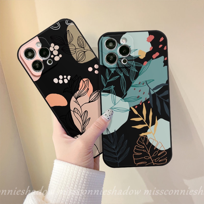 Case Motif Sisi Untuk Realme C35 C33 C21Y C31 C25 C1 C25Y C20 C12 C11 8i 5 5s 9i 6i 9 8 5i 7 10 10 8 Pro C3 7i C30 C25s C17 C21 Soft Tpu Spring Fresh Bunga Daun Sarung Motif Bunga