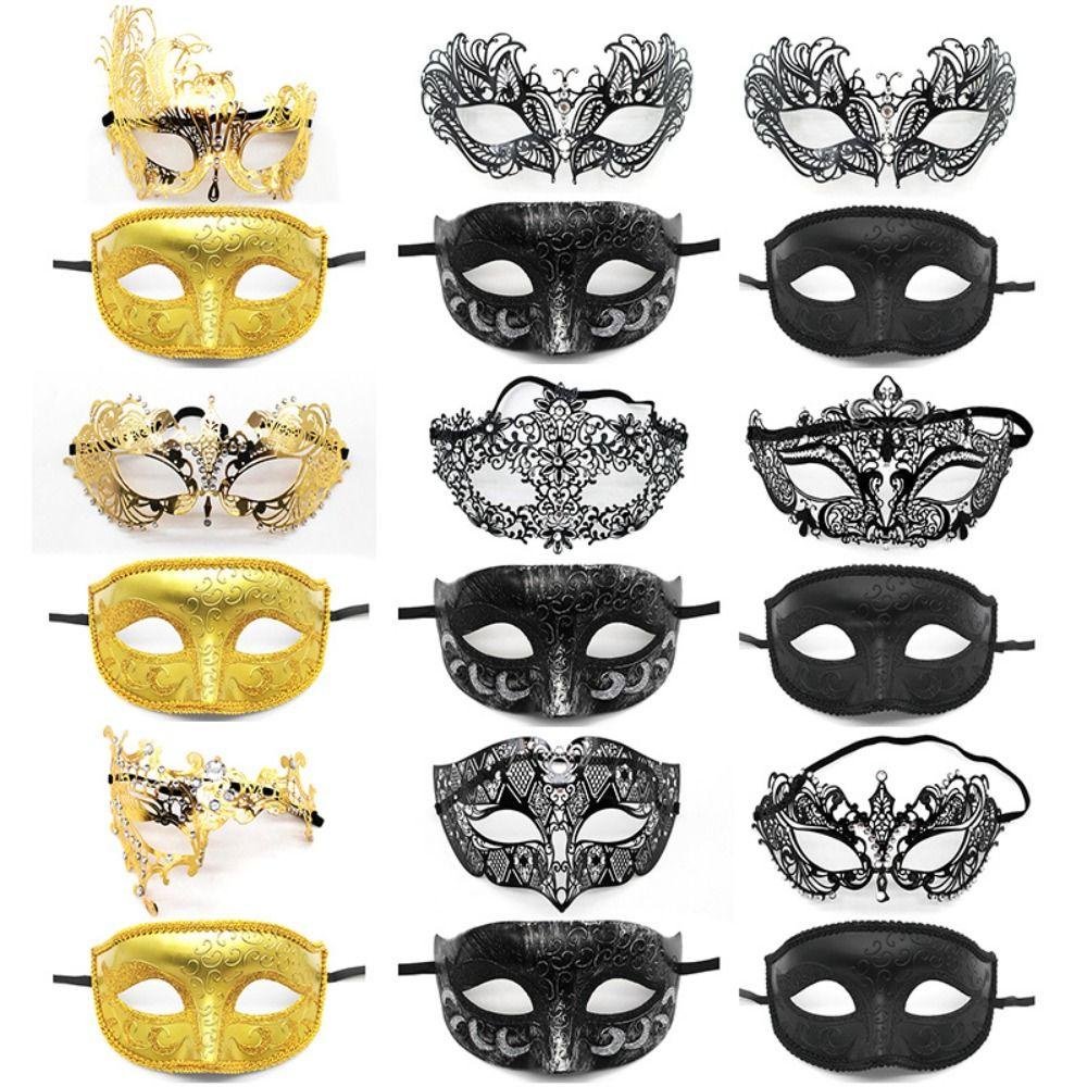 R-FLOWER Dance Masquerade Prom Perlengkapan Kostum Tari Halloween Skull Party