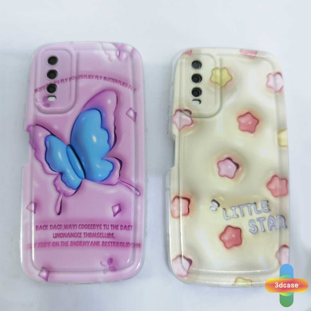 Casing VIVO Y02 Y21S Y20S Y35 Y12i Y12S Y22 Y22S Y12 Y20 Y15S Y15C Y91C Y16 Y21 2021 Y21A Y21T Y30 Y3S Y33T Y15A Y01 Y01A Y21E Y21G Y91 Y30i Y93 Y95 Y15 Y17 Y50 Y53S Y51 2020 Y51A Y10 Y33S Y1S Little Star Silicone Soap Case