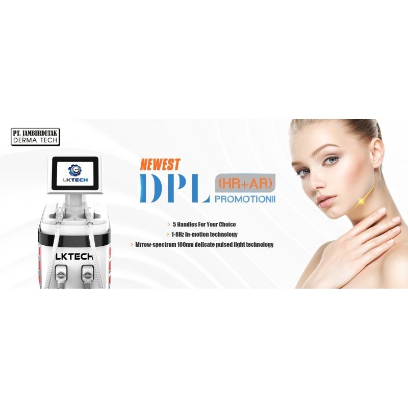 Machine SPECTRUM DPL LKTECH acne treatment flek rejuve glowing permanent hair removal