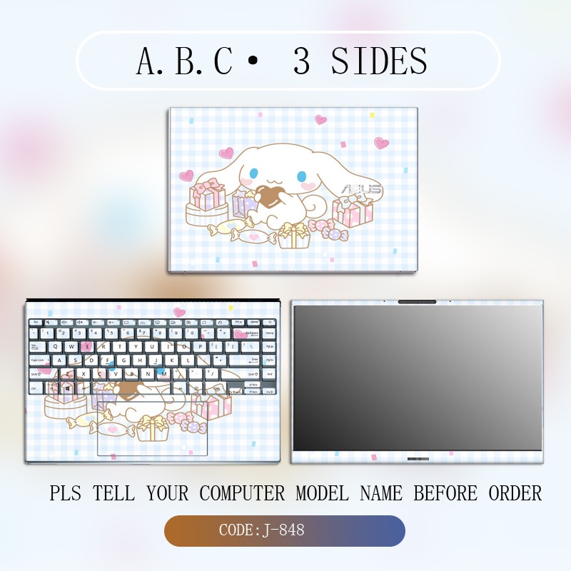 Film Pelindung Untuk ASUS Vivobook 15m1503q Stiker Komputer FX517Z Laptop Film Vivobook 14X UX5401Z Cover Pelindung Set Lengkap