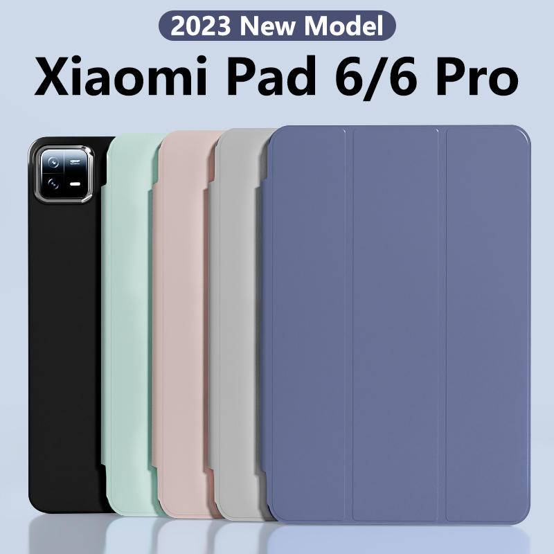 Untuk Xiaomi Pad 6case Untuk Mi Pad5 5 Pro Case Auto Bangun Tidur Silikon Cover Support Charging Untuk Mi Pad6 Pro