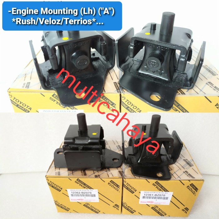 dudukan mesin engine mounting Veloz/Rush/Terios kanan 12361-BZ070