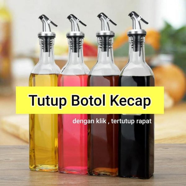 Tutup Botol Kecap Minyak Madu Multifungsi / Flow Bottle Pourer