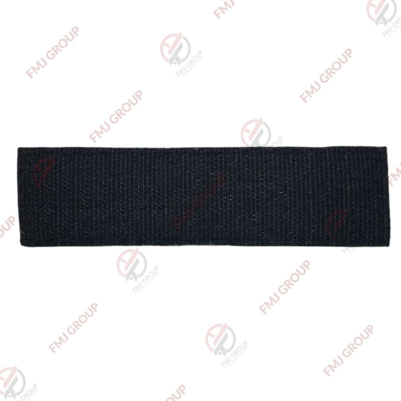 Patch Rubber Emblem BASARNAS / Tulisan BASARNAS Dasar Hitam Huruf Oren