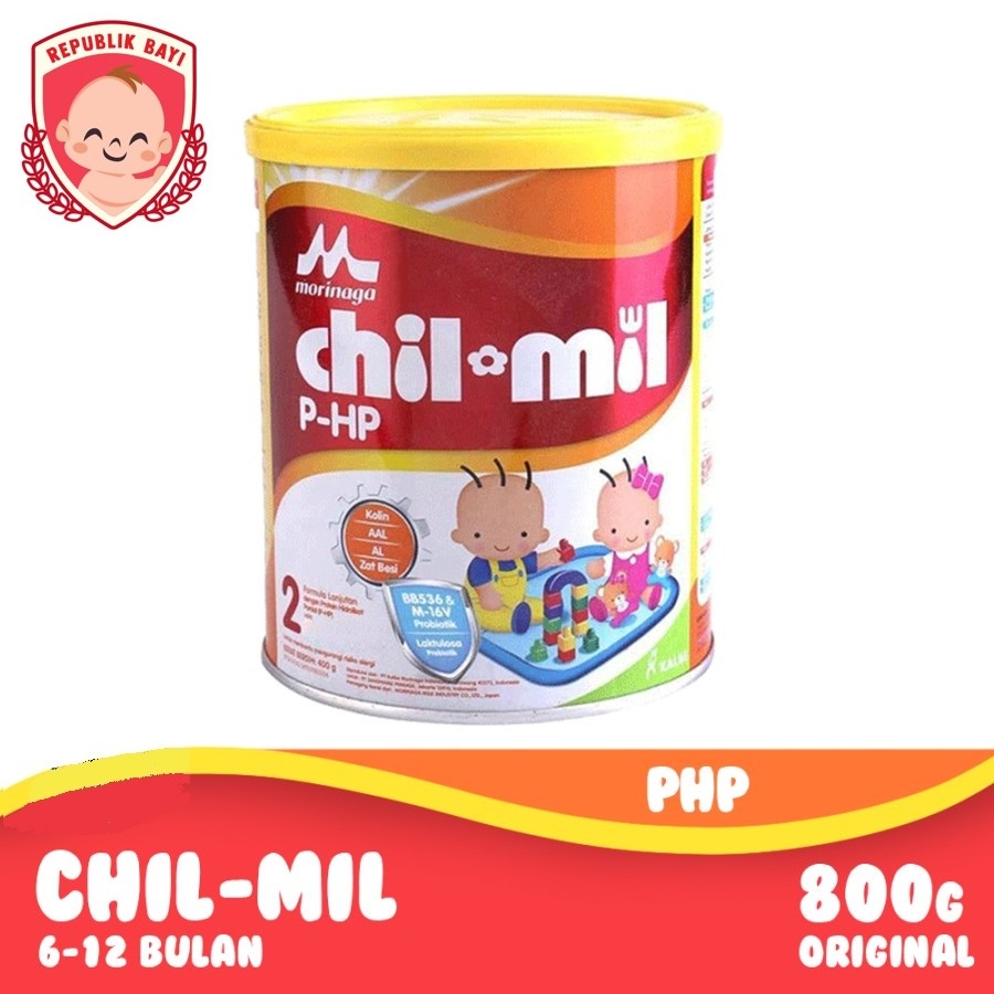 Morinaga Chil Mil Chilmil PHP (6-12 Bulan) 800 gram MURAH FREE BUBBLE Susu Formula