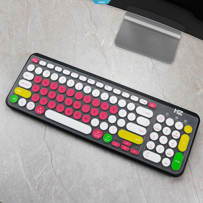 Cover Keyboard TPU Tahan Air Dan Debu Tersedia Untuk Komputer Model Logitech 15.6 Inch K780 K780 Film Pelindung Kulit Dan Debu Kualitas Tinggi Untuk Laptop [ZK]