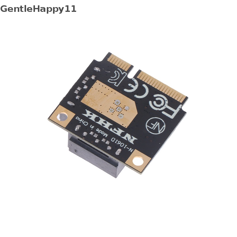 Gentlehappy ASM1061 Kartu Ekspanding Mini PCIE to SATA3.0 adapter Converter Controller id