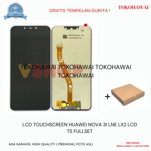 LCD TOUCHSCREEN HUAWEI NOVA 3I LNE LX2 LCD TS FULLSET
